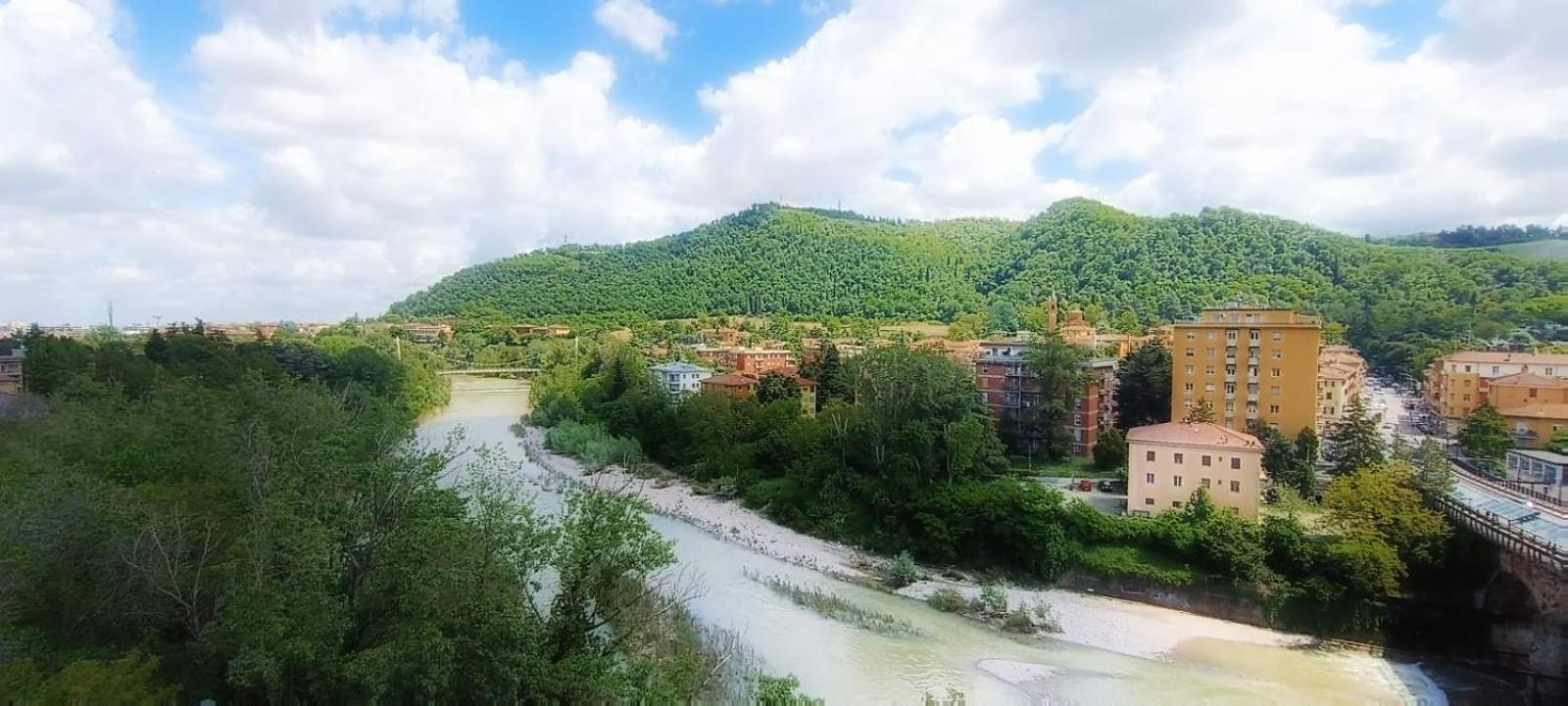 La Terrazza Sul Reno - In Pieno Centro-Due Passi Da Villa Chiara - Comodo Unipol Arena Casalecchio Di Reno Exteriör bild
